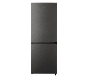 Hisense 223L Bottom Freezer Fridge-Titanium Inox