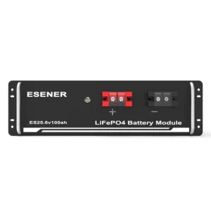 Esener 25.6V 100Ah Lifepo4 Single Battery Module