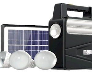 Magneto Solar Home Lighting System